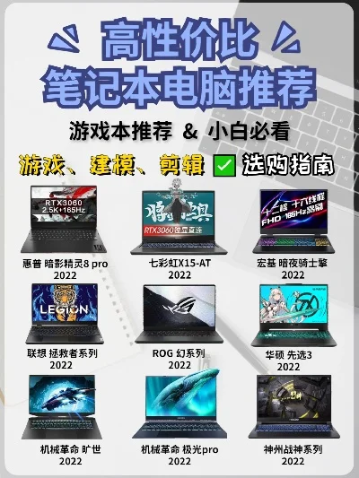 惠普笔记本游戏排行榜-惠普游戏笔记本推荐
